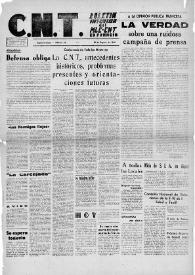 CNT : Boletín Interior del Movimiento Libertario Español en Francia. Segunda época, núm. 26, 25 de septiembre de 1945 | Biblioteca Virtual Miguel de Cervantes