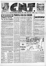 CNT : Boletín Interior del Movimiento Libertario Español en Francia. Segunda época, núm. 85, 16 de noviembre de 1946 | Biblioteca Virtual Miguel de Cervantes