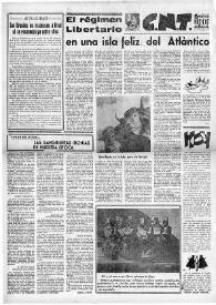 CNT : Boletín Interior del Movimiento Libertario Español en Francia. Segunda época, núm. 89, 14 de diciembre de 1946 | Biblioteca Virtual Miguel de Cervantes