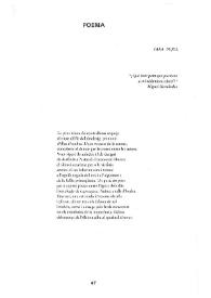 Poema / Sara Pujol | Biblioteca Virtual Miguel de Cervantes