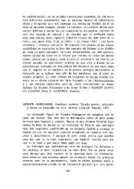 Vicente Aleixandre: "Antología poética". Estudio previo, selección
y notas de Leopoldo de Luis. Alianza Editorial. Madrid, 1977 / J. C. Ruiz Silva | Biblioteca Virtual Miguel de Cervantes