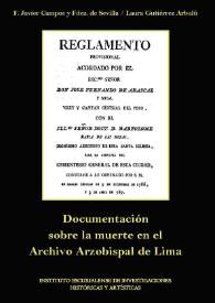 Documentación sobre la muerte en el Archivo Arzobispal de Lima / F. Javier Campos y Fernández de Sevilla, Laura Gutiérrez Arbulú | Biblioteca Virtual Miguel de Cervantes