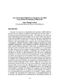 Los estereotipos higiénicos y de género en salud en la revista "Variedades" (1908-1919) / José Chaupis Torres | Biblioteca Virtual Miguel de Cervantes