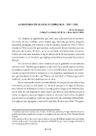 La baronesa de Wilson en Venezuela: 1881-1882 / Mirla Alcibíades    | Biblioteca Virtual Miguel de Cervantes