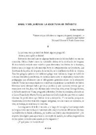 Babel y sus jardines: La escritura en tránsito / Esther Andradi | Biblioteca Virtual Miguel de Cervantes