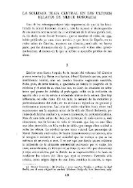 La soledad, tema central en los últimos relatos de Mercé Rodoreda  / Francisco Lucio | Biblioteca Virtual Miguel de Cervantes