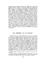 Los "Buendía"(s) de antaño   / Kenneth Brown    | Biblioteca Virtual Miguel de Cervantes