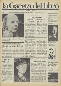 La Gaceta del Libro : periódico quincenal. Núm. 11, noviembre 1984 | Biblioteca Virtual Miguel de Cervantes