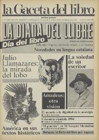 La Gaceta del Libro : periódico quincenal. Núm. 21, abril 1985 | Biblioteca Virtual Miguel de Cervantes