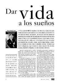 Dar vida a los sueños   / Eduardo Bautista García | Biblioteca Virtual Miguel de Cervantes