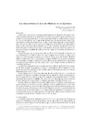 Las ideas estéticas de Antonio Machado en su "Epistolario" / Gladys Granata de Egües | Biblioteca Virtual Miguel de Cervantes